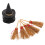 10 Pcs Witch Hat And Broomstick Mini Halloween Ornaments 1