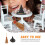 10 Pcs Witch Hat And Broomstick Mini Halloween Ornaments 9