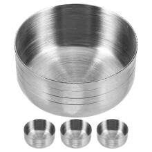 4 Pezzi Coperchi Shaker 350 Ml In Acciaio Per Cocktail E Bevande