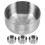 4 Pezzi Coperchi Shaker 350 Ml In Acciaio Per Cocktail E Bevande 1