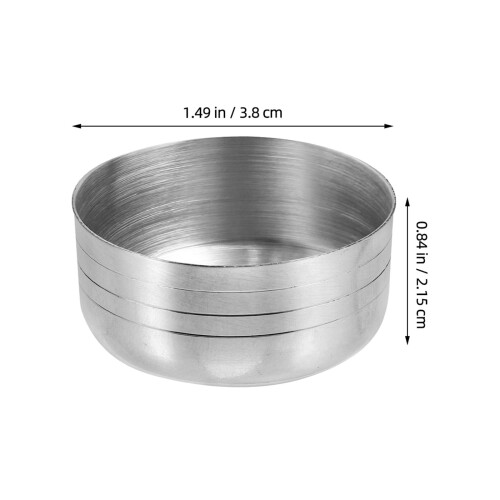 4 Pezzi Coperchi Shaker 350 Ml In Acciaio Per Cocktail E Bevande 1