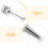 Pinzette Piercing Grabber in Acciaio Per Palline E Strass 9