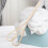Hand Woven Rattan Quilt Duster Con Lungo Manico 25,15" 7