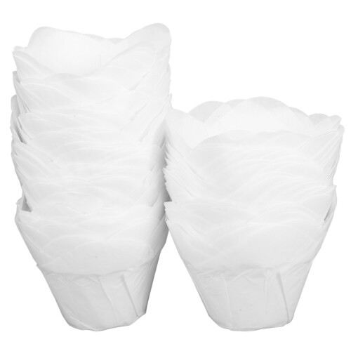 200Pz Pirottini Muffin Lotus in Resistenti E Antigrasso