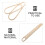 Hand Woven Rattan Quilt Duster Con Lungo Manico 25,15" 10