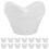 200Pz Pirottini Muffin Lotus in Resistenti E Antigrasso 11