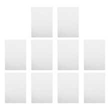 10 Sztuk Przeźroczystych Arkuszy Do Szablonów 18,65 X 5,5