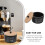 Coffee Station Organizer In Legno Con Coperchi Per Salse E Tazze 8