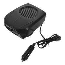 Riscaldatore Auto Compatibile 12V Metallo Nero