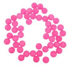 50Pcs Rosy Small Plastic Balls for and Entertainment Games