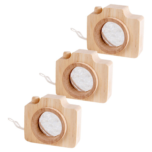 3Pz Giocattoli in Legno Khaki Bambini Gioco Artistico