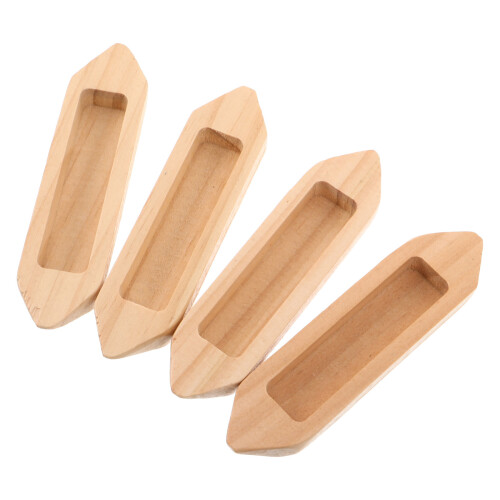 4 Kit Barca In Legno Non Per Bambini