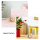 3Pz Giocattoli in Legno Khaki Bambini Gioco Artistico 8