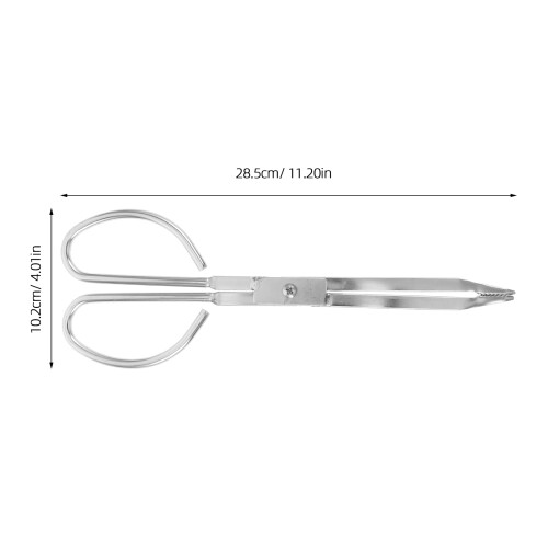 Fire Poker: 28Cm Aço Inoxidável Para E 1