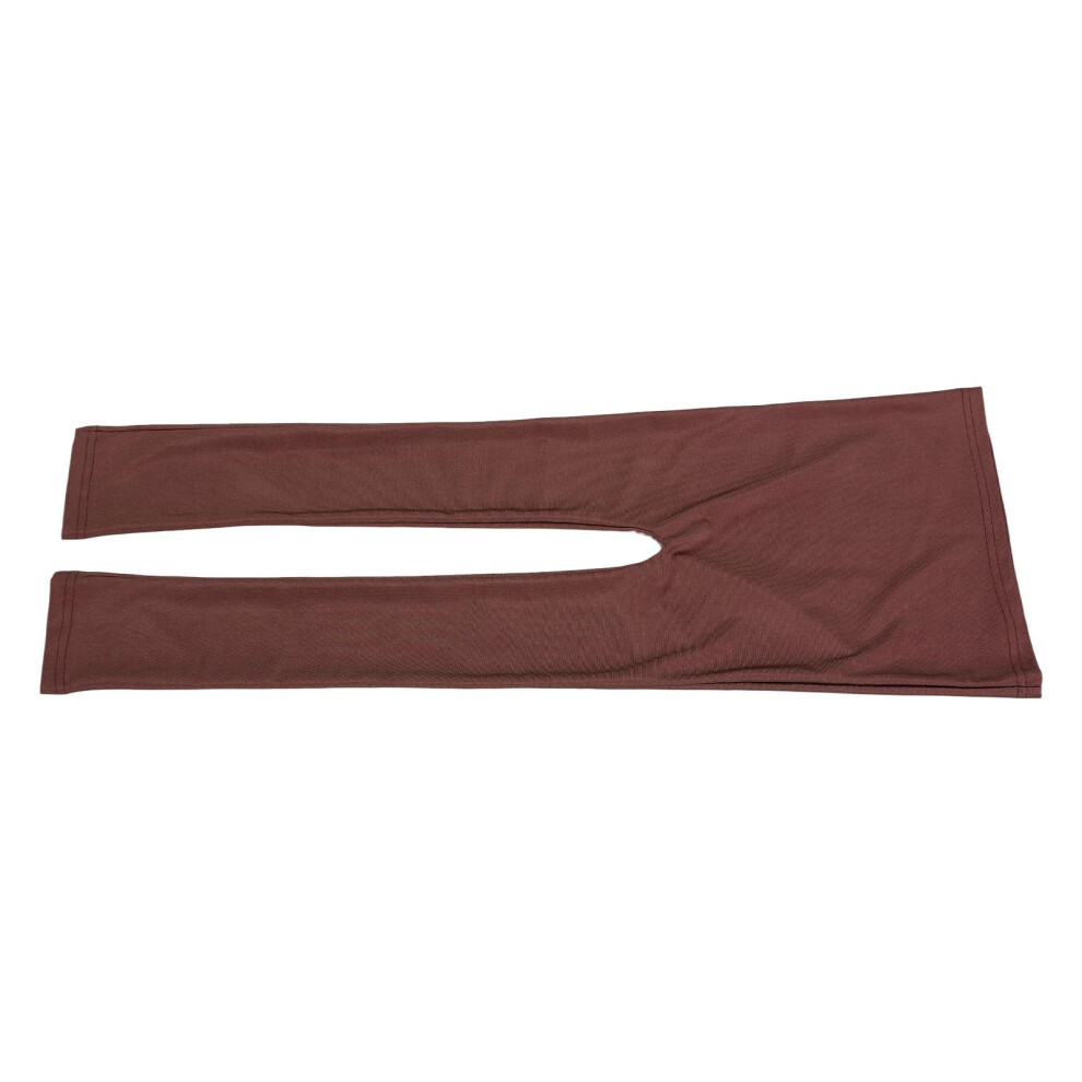 Brown Heatless Curling Rod Headband For Sleep, Polypropylene
