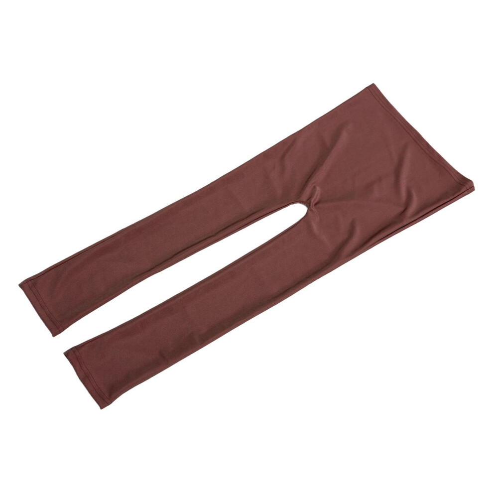 Brown Heatless Curling Rod Headband For Sleep - Polypropylene Styling Tool