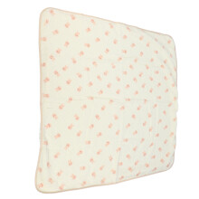 Dotted Back Baby Blanket Pink Rabbit Breathable Summer Soft 75x100 cm