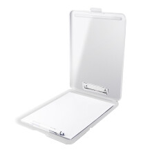 Classeur en plastique, fournitures de bureau, cadeau, 335x240 mm, organiseur de documents blanc