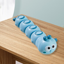 Baby Clockwork Crawling Toy - Educational Cute Cartoon Animal Swing Wind Up Blue