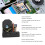 Single Head CD Laser Lens Replacement Durable for Disc Player Easy Fit 6