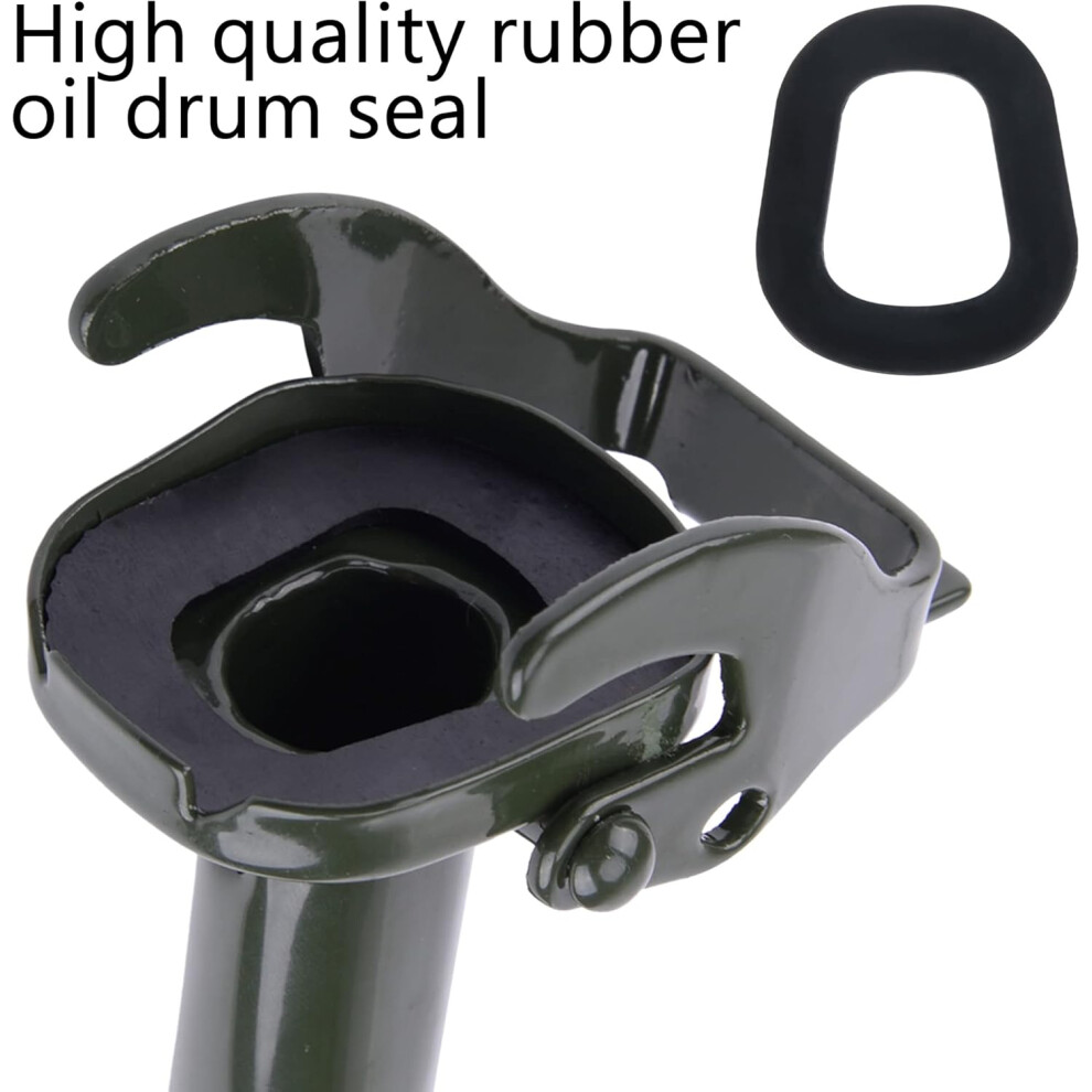 Jerry Can Gaskets, High-Quality Materials Strong Compatibility Fuel Washer Seals For 20 Liter Tanks, Replacement Can Gaskets Durable Long Lasting Use 9169997118233