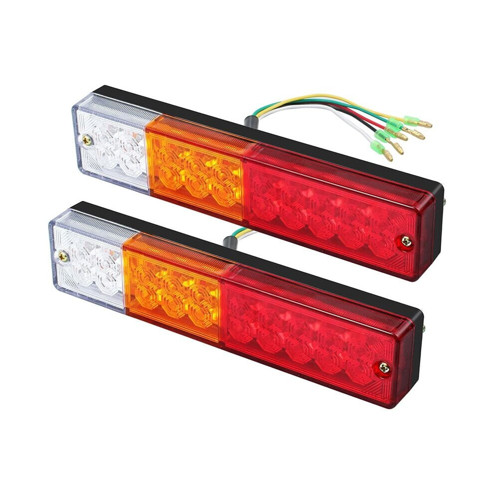 Universal Fitment Led Trailer Lights, Wide Application For Truck, Boat, Caravan, Bright Illumination, Shock-Resistant, Easy Installation (2Pcs) 9433291611982