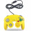 Controller classico per Wii e GameCube, design ergonomico con gioco fluido, feedback a vibrazione migliora il tuo gioco (sostituzione perfetta, 4