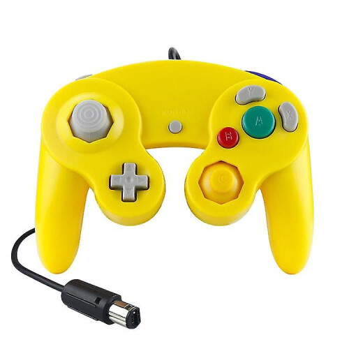 Controller classico per Wii e GameCube, design ergonomico con gioco fluido, feedback a vibrazione migliora il tuo gioco (sostituzione perfetta,