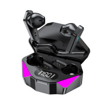 Fast-Charging Wireless Gaming Earphones, Bluetooth 5.3 Stereo Sound Headphones with Mono Mode, Full Charge in One Hour for Nonstop Gaming