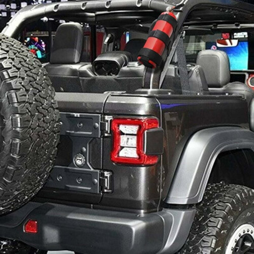 Fire Extinguisher Mount, Easy Installation for Quick Access, Three Straps Reinforce Stability During Off-Road Adventures 2