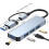 Διανομέας USB 3.0 με κέλυφος αλουμινίου, απόδοση χωρίς καθυστέρηση, plug and play για 4