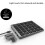 Aluminum Alloy And Abs Bluetooth Keyboard, Mechanical Keyboard With 28 Function Keys For Multi-Device Connectivity, Slim And Solid Design, Compatible 4