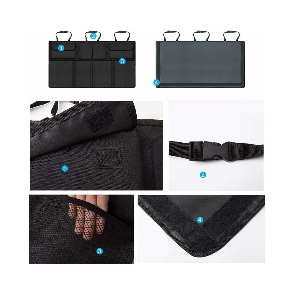 Car Backseat Organizer, Large Capacity Hanging Organizer For Suv, Truck, Mpv, Car Interior Accessories, Robust Durability Universal Compatibility 9128293489690