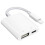 Προσαρμογέας κάμερας Lightning σε USB Poetic Design, πολλαπλών χρήσεων με θύρα φόρτισης για 1
