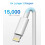 Καλώδιο USB σε Lightning για iPhone, Premium με μόνωση TPE και συμπαγή υποδοχή Lightning σε USB, 4