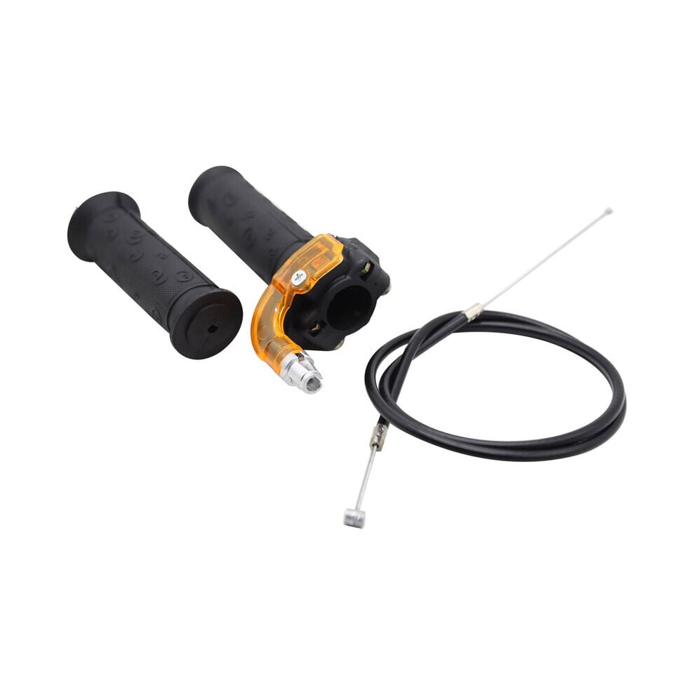 Thumb Throttle Accelerator Handle Assembly, Universal Throttle Twist Grip For Mini Moto Pocket Dirtbikes, Ergonomic Design Ensures Comfort During 9405630605952