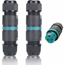 Schraubenlose Außenanschlussdose, hochwertige, wasserdichte Anschlussdose für Außenbeleuchtung, IP68-wasserdichter, UV-beständiger