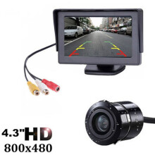 Amélioration de la vision nocturne, caméra de recul de dernière génération avec qualité d'image Ultra HD, installation facile (plug and play)