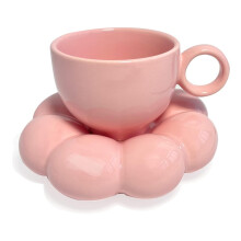 Sonnenblumen-Untersetzer- und Tassenset, hitzebeständiges und zuverlässiges Material mit kreativem Tassendesign, perfekt für Kaffeeliebhaber, die