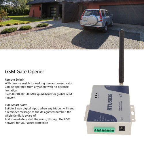 GSM RTU5035 Mobile Phone Gate Controller WiFi & SMS Remote Switch Door Access 2
