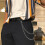 Silver Pants Chains Belt Chains Keyring Wallet Chain Punk-A 6