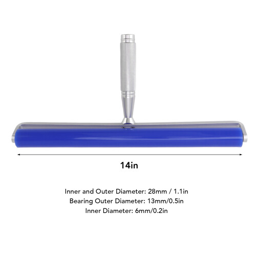 14in Silicone Dust Roller for Workshop & Electronics Cleaning, 28mm Diameter 1