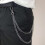 Silver Pants Chains Belt Chains Keyring Wallet Chain Punk-A 4