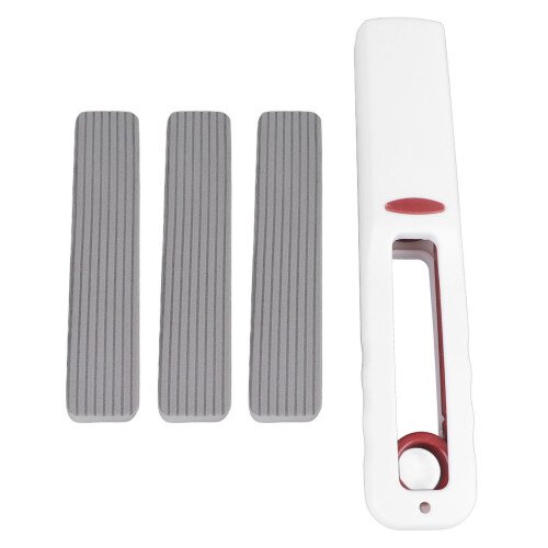 Mini Mop Portatile a Doppio Utilizzo con 3 Teste, Assorbente e in Plastica, Umido e Asciutto 2