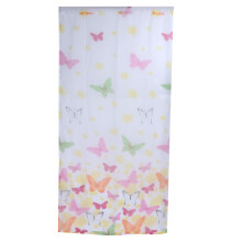 Cute Butterfly Room Decor, Elegant Butterfly Pattern Drapes For Enhancing Room Attractiveness With Breathable Gauze, Suitable For Family Wedding Party