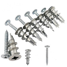 Drywall Solutions, Self Drilling Drywall Anchors with Screws, Reliable Material Ensuring Maximum Durability and Heavy Duty Applications, Ideal for