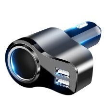 Chargeur de voiture à charge rapide QC3.0, double port USB haute performance pour vos appareils iPhone, Samsung et Galaxy