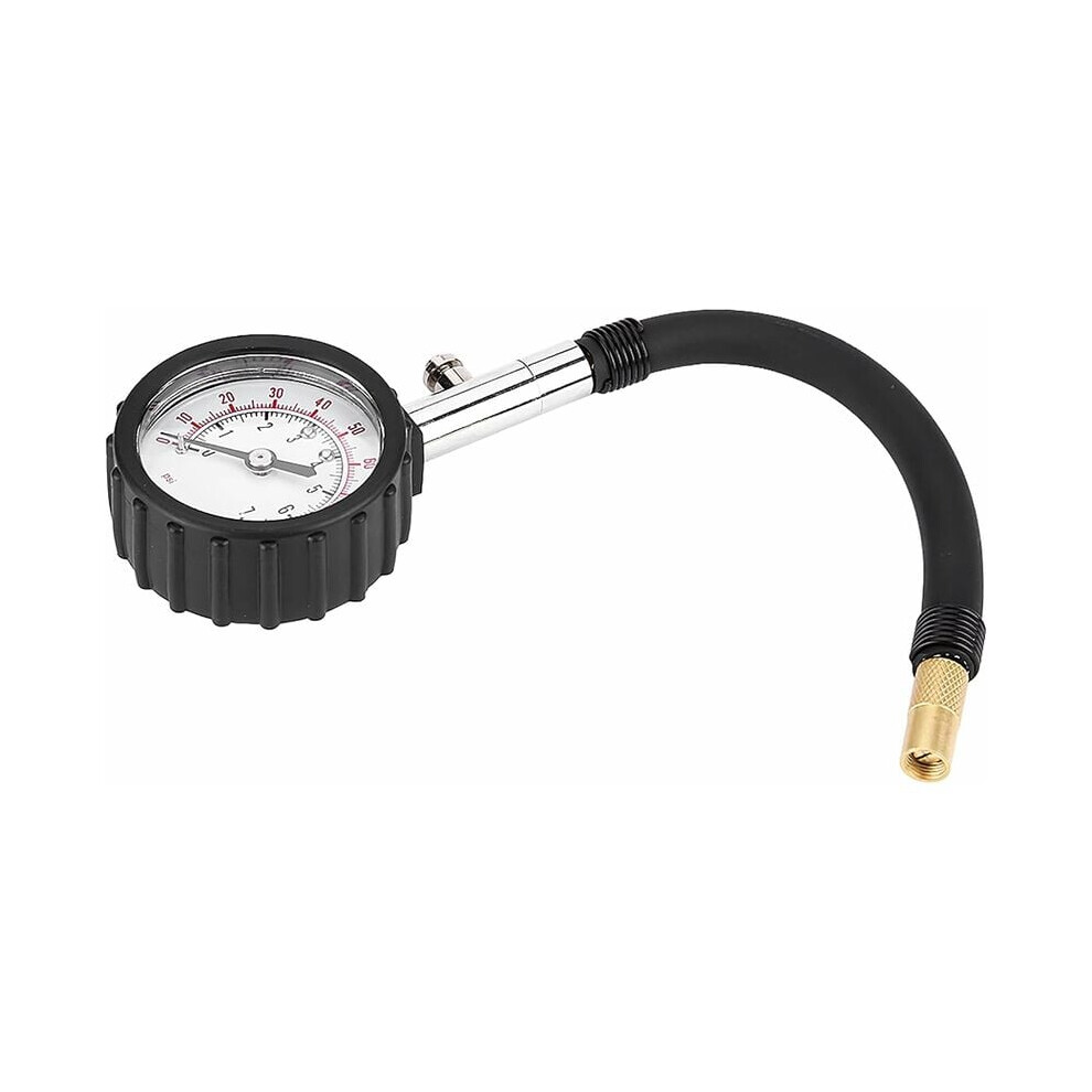 Universal Vehicle Equipment, Manual Hand Tire Pressure Gauge With Copper Head Construction, Ensuring Durability And Reliable Performance, Convenient 9128293048965
