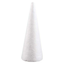 Cones de espuma inovadores, poliestireno para artesanato, ideais para arranjos florais personalizados. Materiais de artesanato leves e com