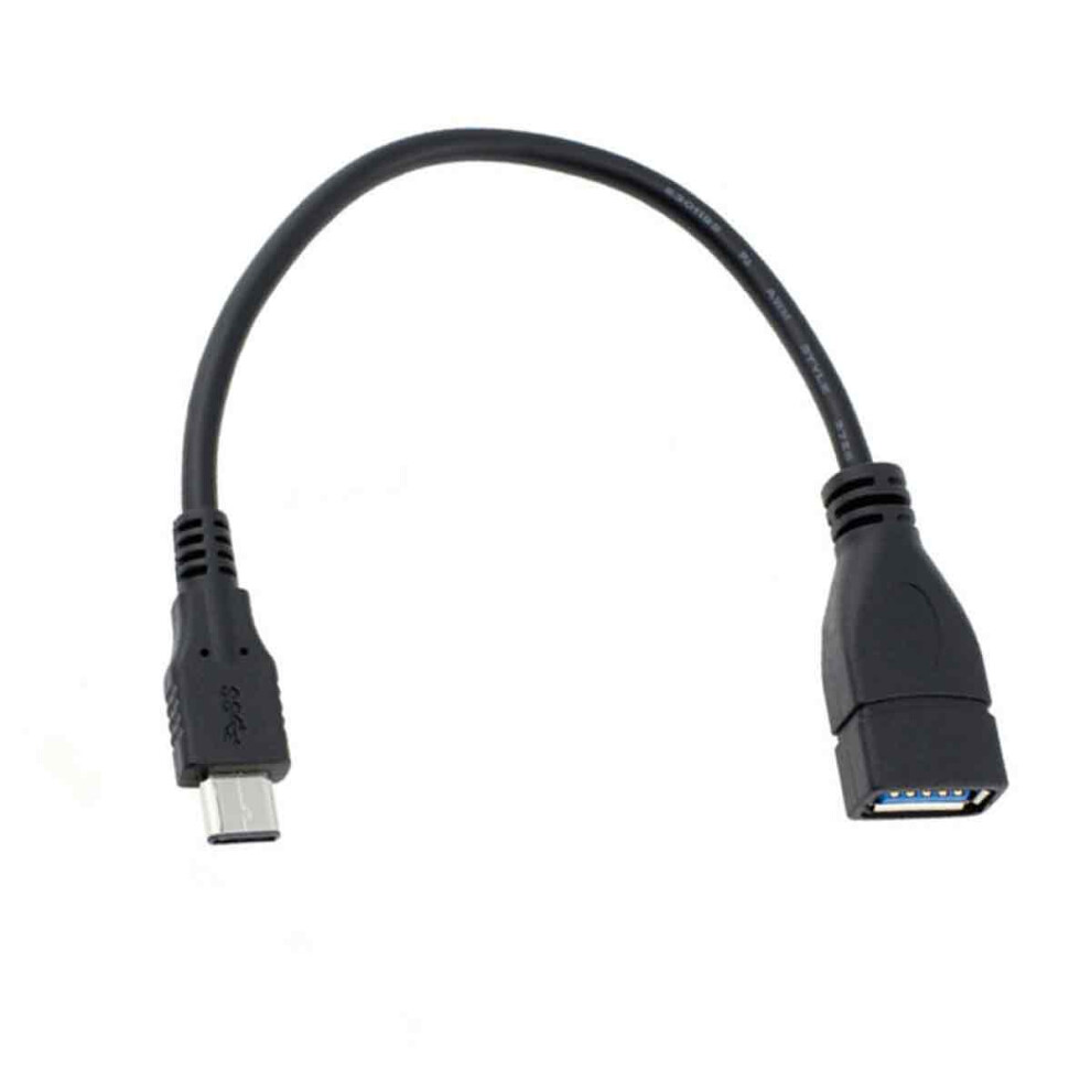 Avizar Date-Otg-Usbc Adapter, Backwards Compatible Usb-C To Usb-A Interface, 90 Degree Right Angled For Flash Drives, External Hard Drives, 9128293091213